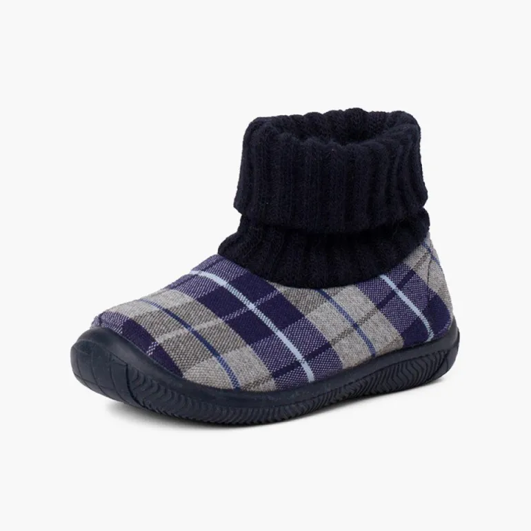 Menino Pisamonas Pantufas Bota Com Rebordo Tipo Meia De La