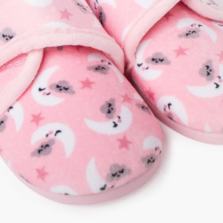 Menino Pisamonas Pantufas Bota Fecho Aderente Estampadas
