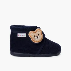 Menino Pisamonas Pantufas Botinha Bombazine Urso Criancas