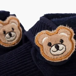 Menino Pisamonas Pantufas Botinha Bombazine Urso Criancas