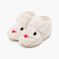 Menino Pisamonas Pantufas Coelhinho Pelo Suave
