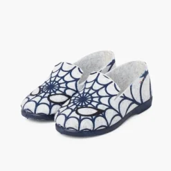 Menino Pisamonas Pantufas Crianca Teia Aranha
