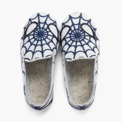 Menino Pisamonas Pantufas Crianca Teia Aranha