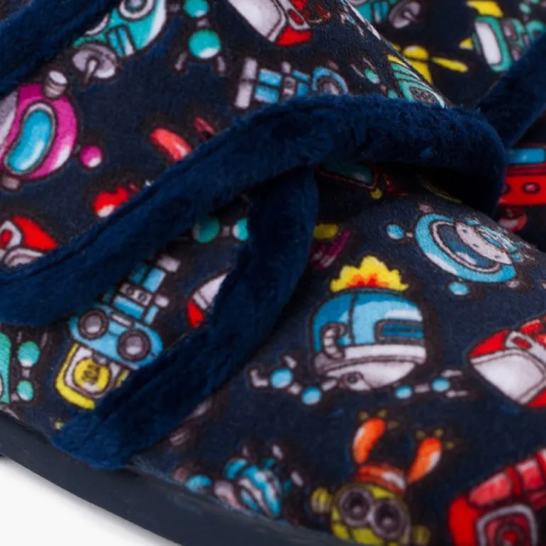 Menino Pisamonas Pantufas Criancas Desenhos