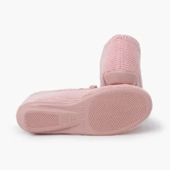 Menino Pisamonas Pantufas Tipo Kung-Fu Bombazine