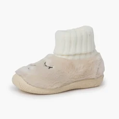 Menino Pisamonas Pantufas Ursinho Pelo Suave Meia