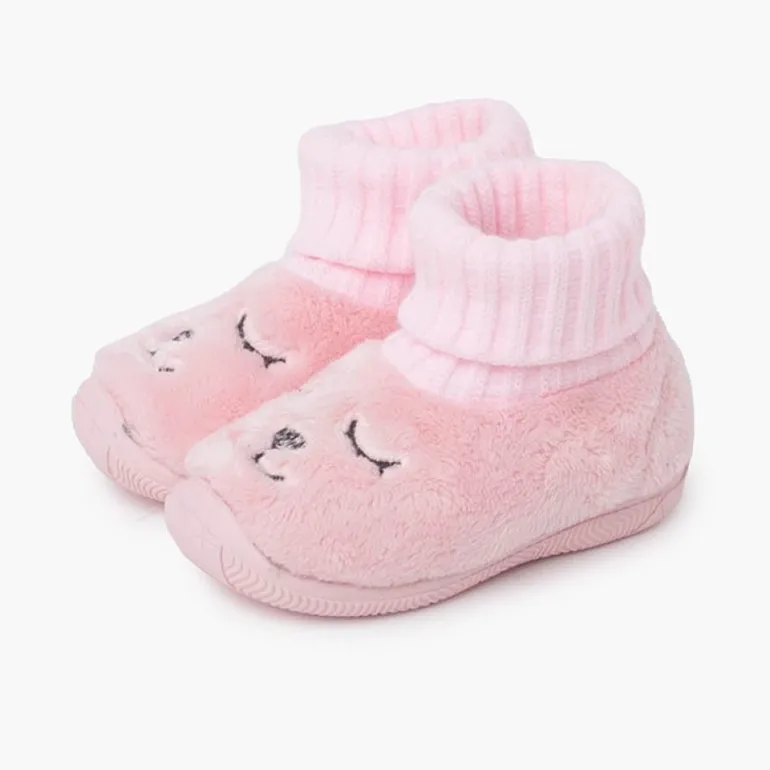 Menino Pisamonas Pantufas Ursinho Pelo Suave Meia
