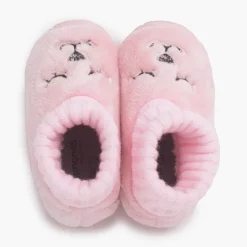 Menino Pisamonas Pantufas Ursinho Pelo Suave Meia
