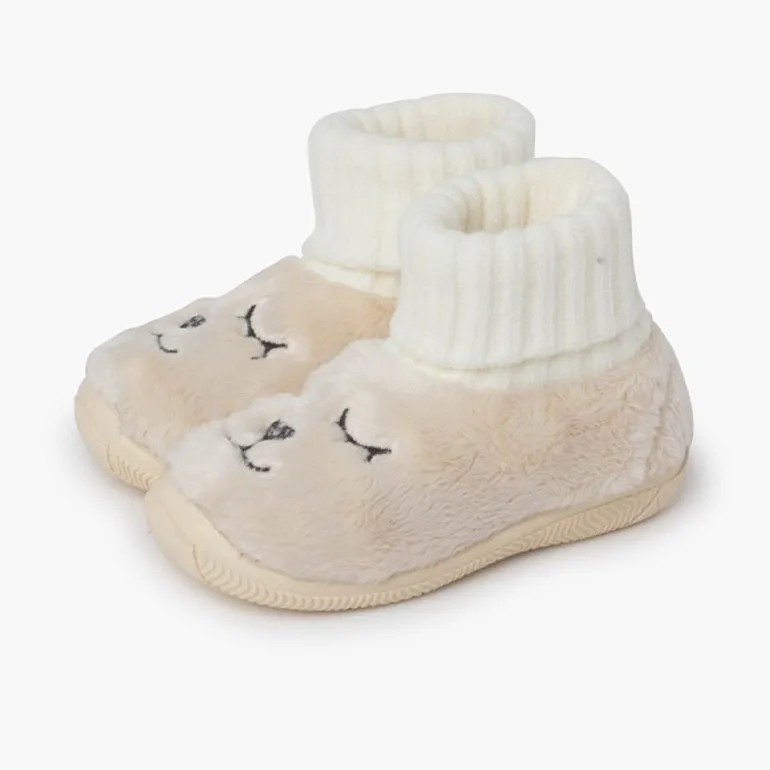 Menino Pisamonas Pantufas Ursinho Pelo Suave Meia