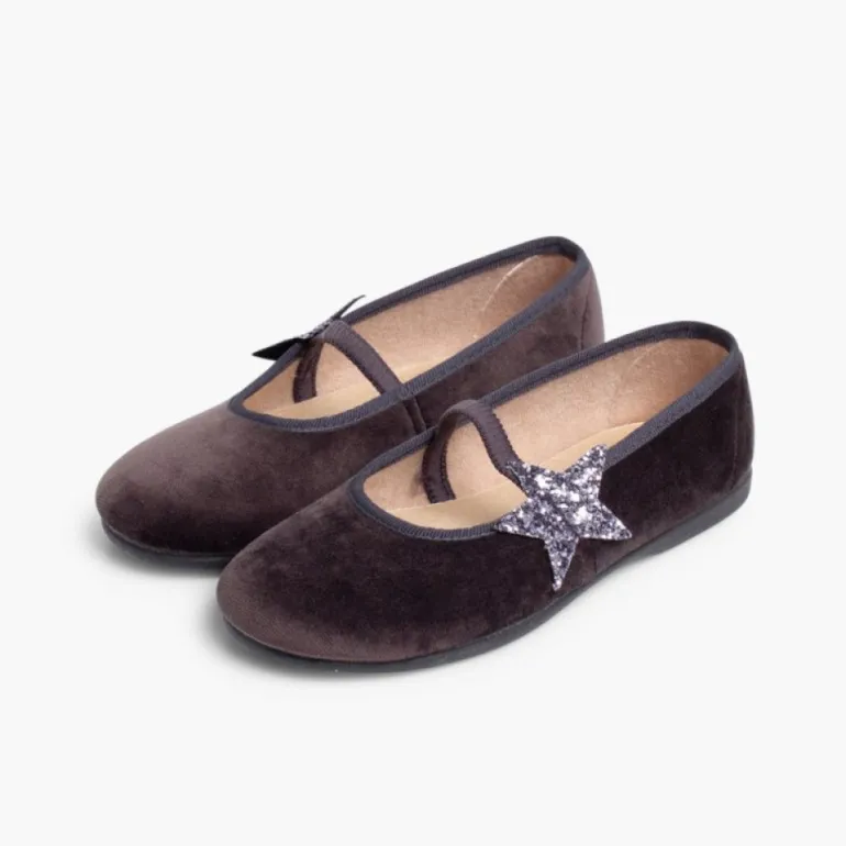 Menina Pisamonas Sabrinas Com Estrela Glitter E Tira Elastica