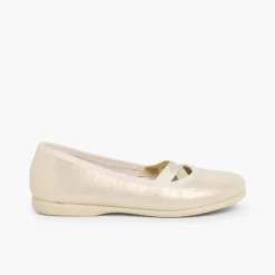 Menina Pisamonas Sabrinas Menina Estilo Ballet Com Brilho