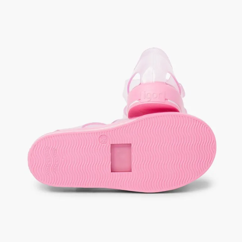 Menino Pisamonas Sandálias De Borracha Com Tira Aderente Sola De Cor