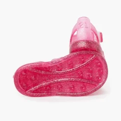 Menino Pisamonas Sandálias De Borracha Glitter Unicornio Tira Aderente