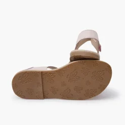 Menina Pisamonas Sandálias Napa Tira Aderente