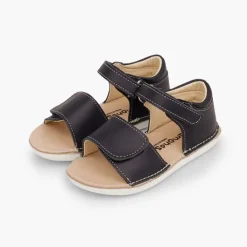 Menina Pisamonas Sandálias Primeiros Passos Fecho Duplo Tiras Aderentes