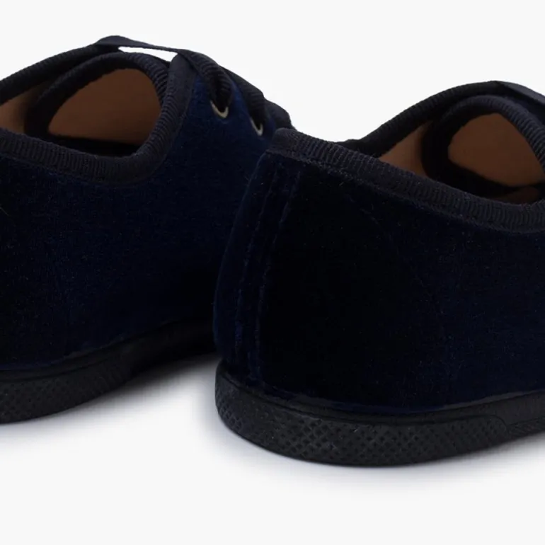 Menino Pisamonas Sapatilhas Veludo Atacador Gorgorao