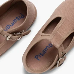 Menino Pisamonas Sapato Pepito Tela Com Fivela