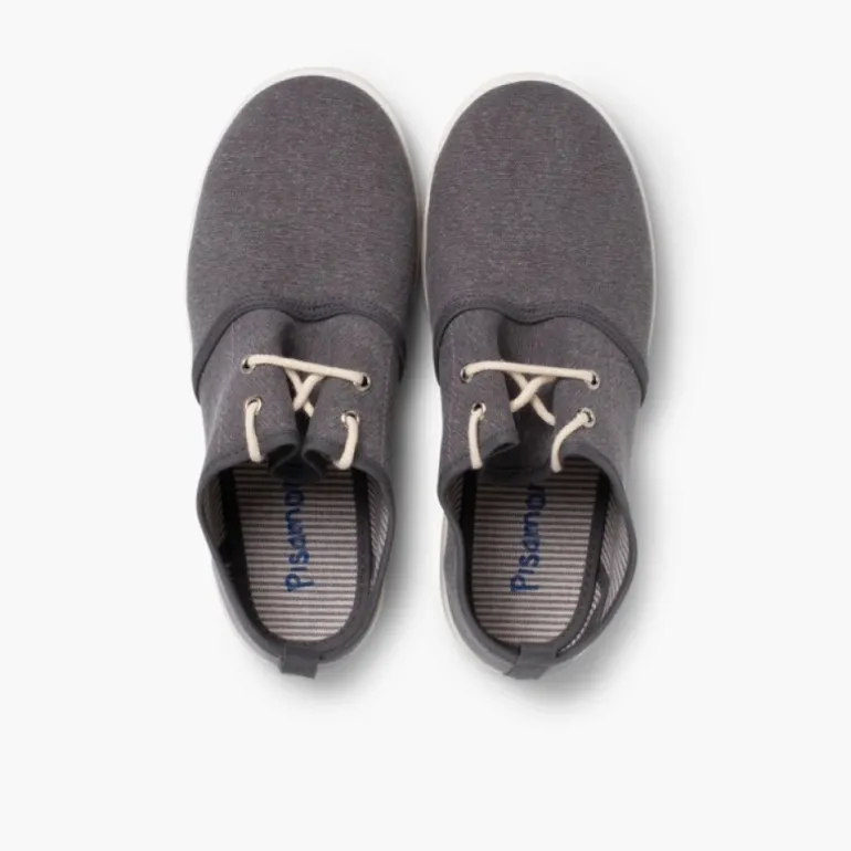 Menino Pisamonas Sapatos Blucher Atacadores Sola De Borracha