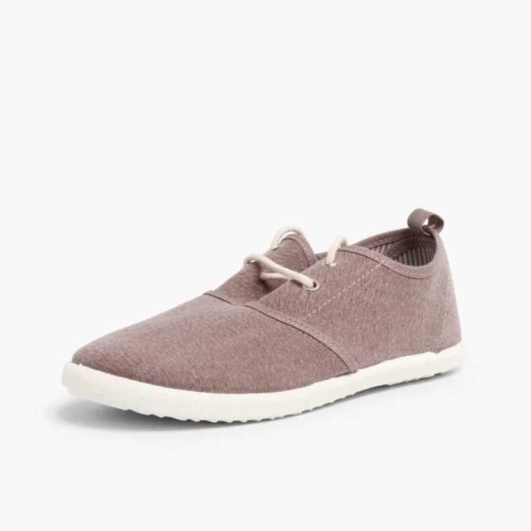 Menino Pisamonas Sapatos Blucher Atacadores Sola De Borracha