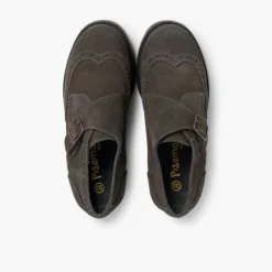 Menino Pisamonas Sapatos Blucher Camurca Fivela