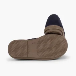 Menina Pisamonas Sapatos Blucher Camurca Franjas Lisos
