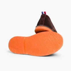 Menina Pisamonas Sapatos Blucher Camurca Sola E Atacadores Cores