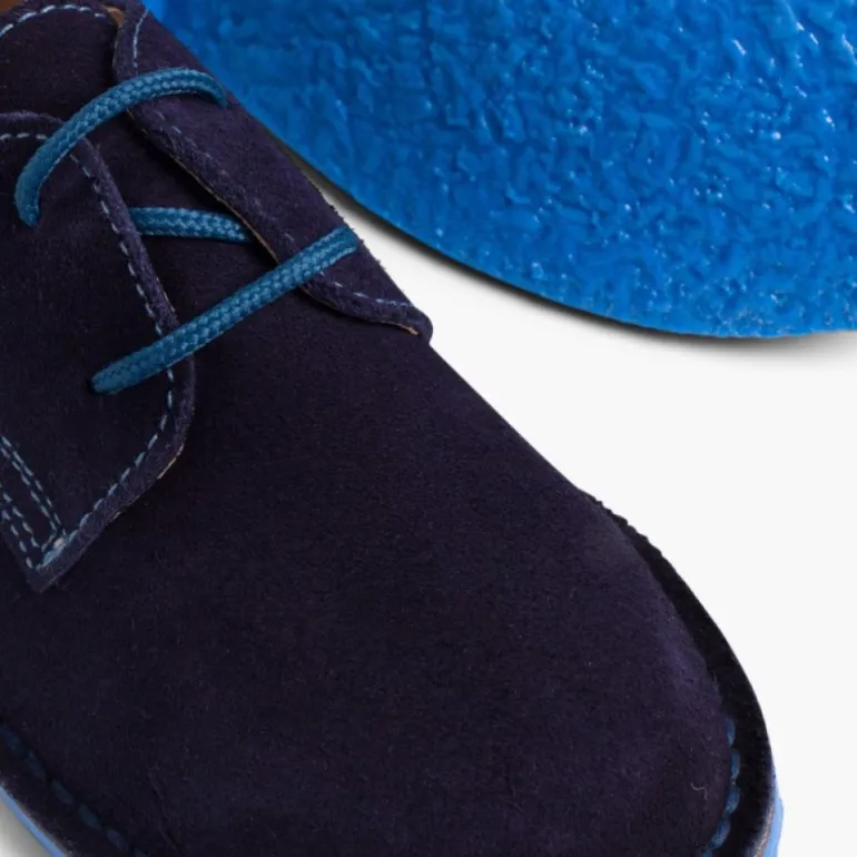 Menina Pisamonas Sapatos Blucher Camurca Sola E Atacadores Cores