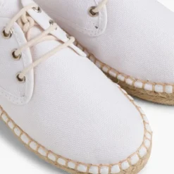 Menina Pisamonas Sapatos Blucher De Lona Com Sola Alpargata