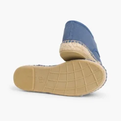 Menina Pisamonas Sapatos Blucher De Lona Com Sola Alpargata