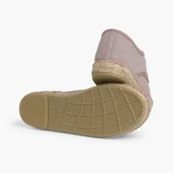 Menina Pisamonas Sapatos Blucher De Lona Com Sola Alpargata