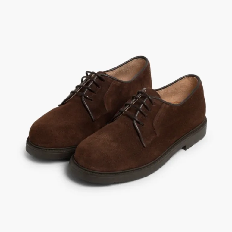 Menino Pisamonas Sapatos Blucher Lisos