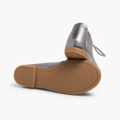 Menina Pisamonas Sapatos Blucher Menina E Mulher Metalizados