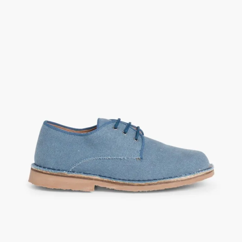 Menino Pisamonas Sapatos Blucher Menino & Homem Tecido Canvas