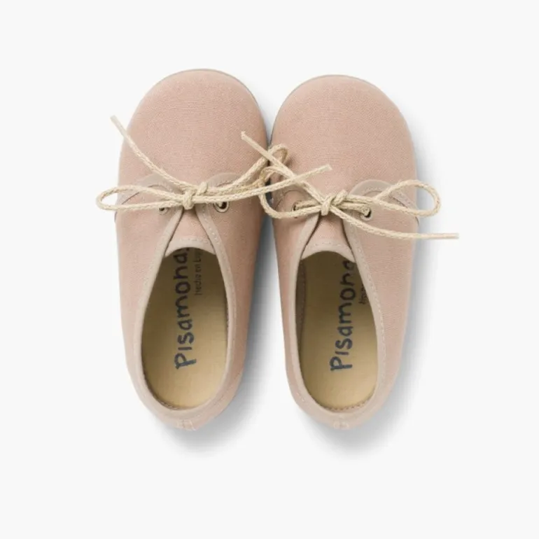 Menina Pisamonas Sapatos Blucher Menino Lona