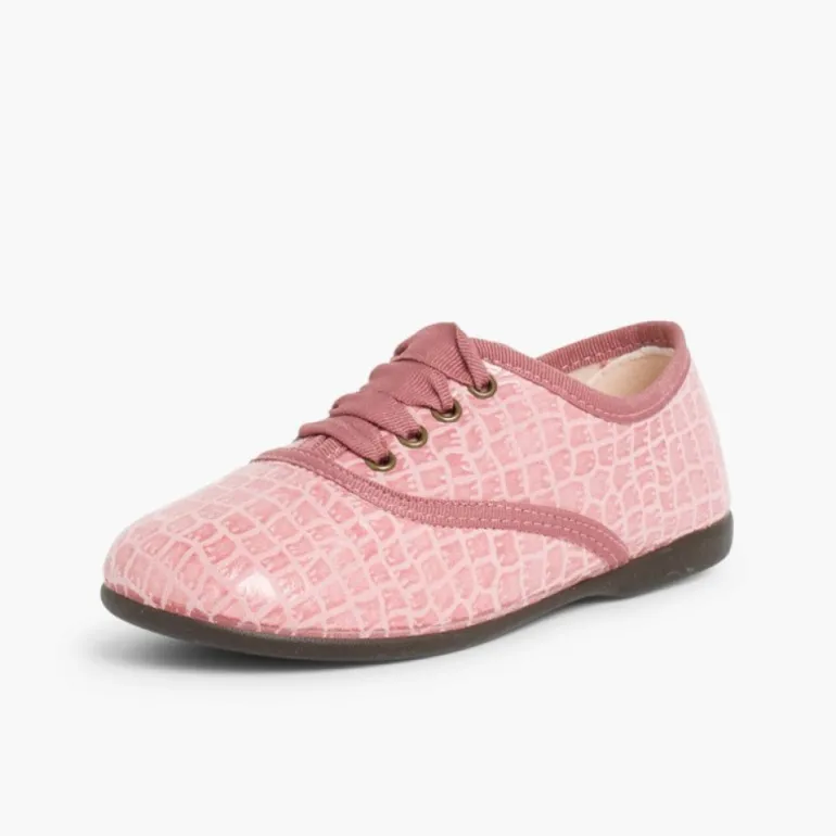Menina Pisamonas Sapatos Blucher Mulher E Menina Coco