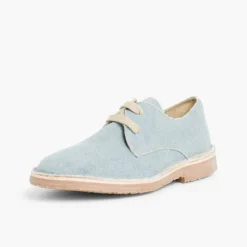 Menino Pisamonas Sapatos Blucher Tela De Saco