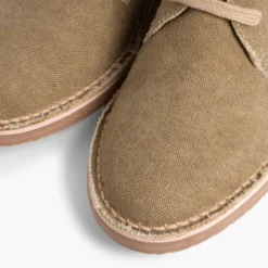 Menino Pisamonas Sapatos Blucher Tela De Saco