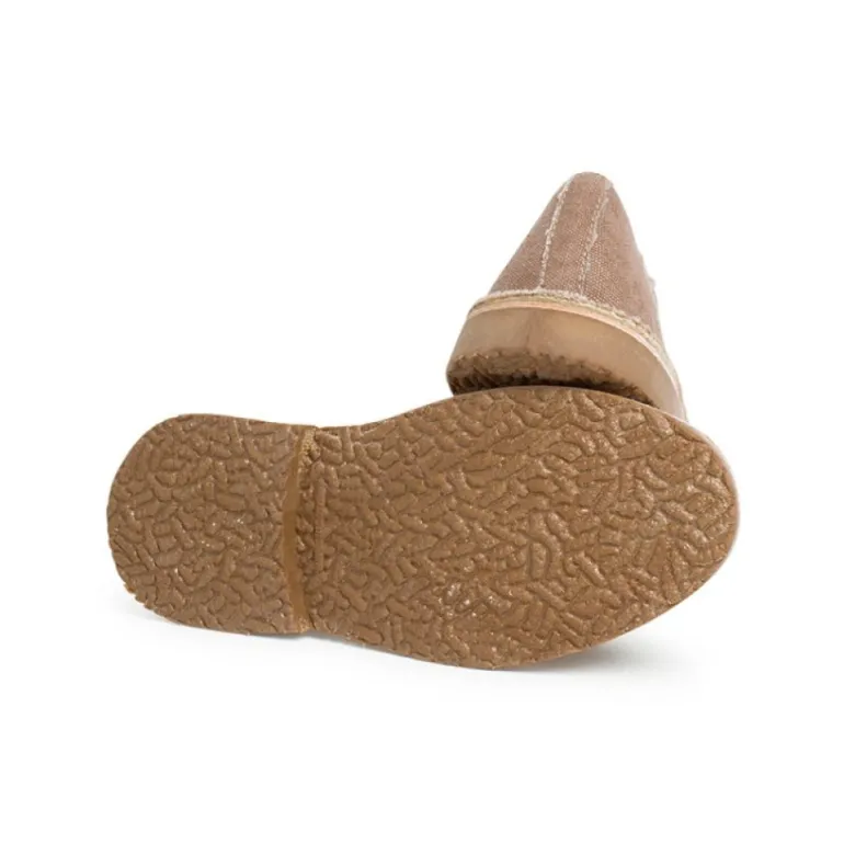 Menino Pisamonas Sapatos Blucher Tela De Saco