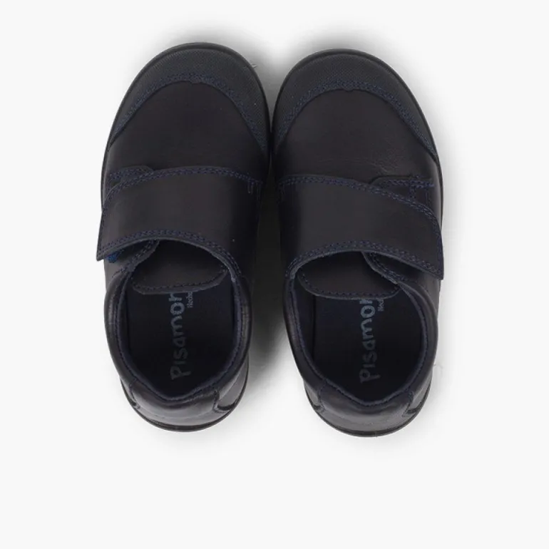 Menino Pisamonas Sapatos Colegiais Lavaveis Menino Com Biqueira Reforcada