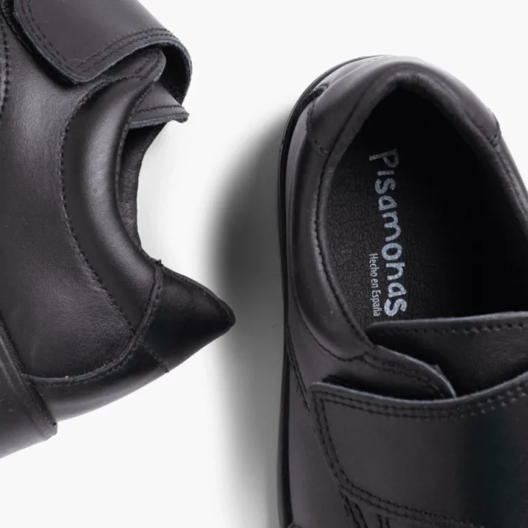 Menino Pisamonas Sapatos Colegiais Lavaveis Menino Com Biqueira Reforcada