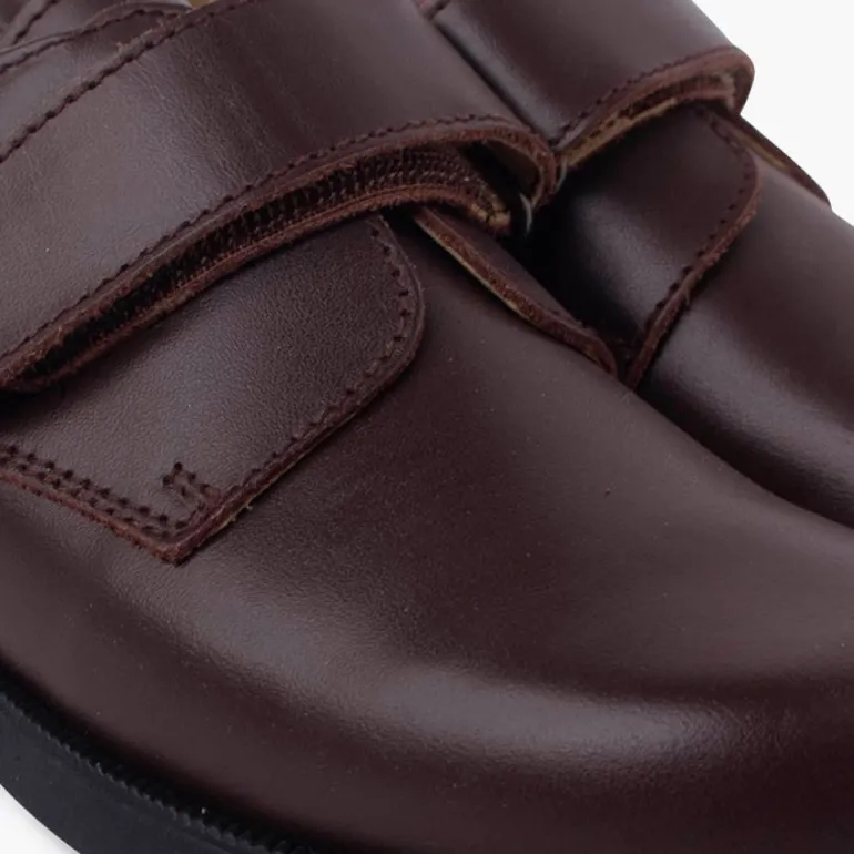 Menino Pisamonas Sapatos Colegiais Menino Tiras Aderentes