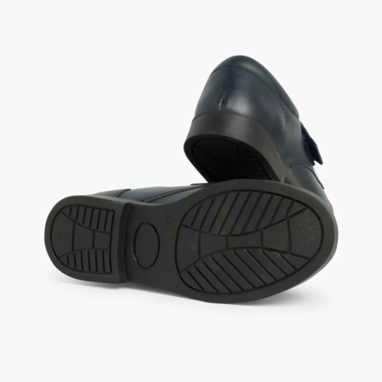 Menino Pisamonas Sapatos Colegiais Menino Tiras Aderentes