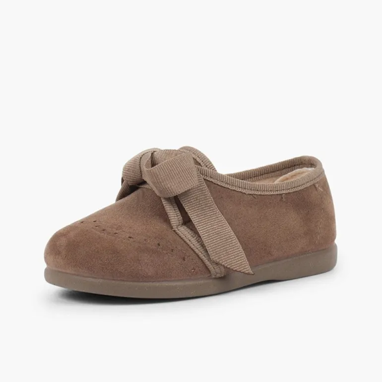 Menina Pisamonas Sapatos Crianca Tipo Blucher Com Laco E Picotados