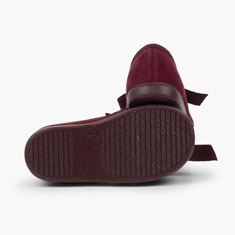 Menina Pisamonas Sapatos Crianca Tipo Blucher Com Laco E Picotados
