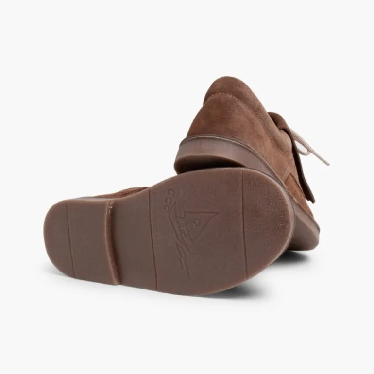Menina Pisamonas Sapatos De Carneira Com Franjas