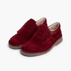 Menina Pisamonas Sapatos De Carneira Com Franjas
