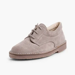 Menina Pisamonas Sapatos De Carneira Com Franjas