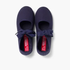 Menina Pisamonas Sapatos De Tela Nortenas Com Laco