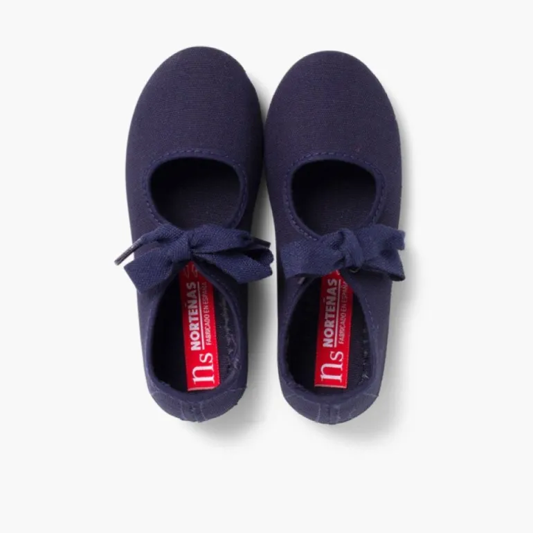 Menina Pisamonas Sapatos De Tela Nortenas Com Laco