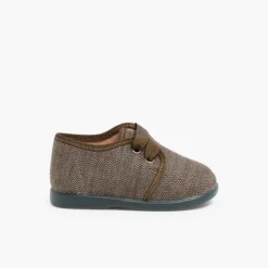 Menino Pisamonas Sapatos De Tela Tipo Blucher Menino